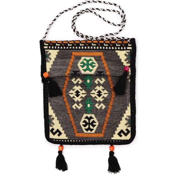 Szürke Kilim Válltáska-0