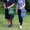 Zöld Kilim Válltáska-3