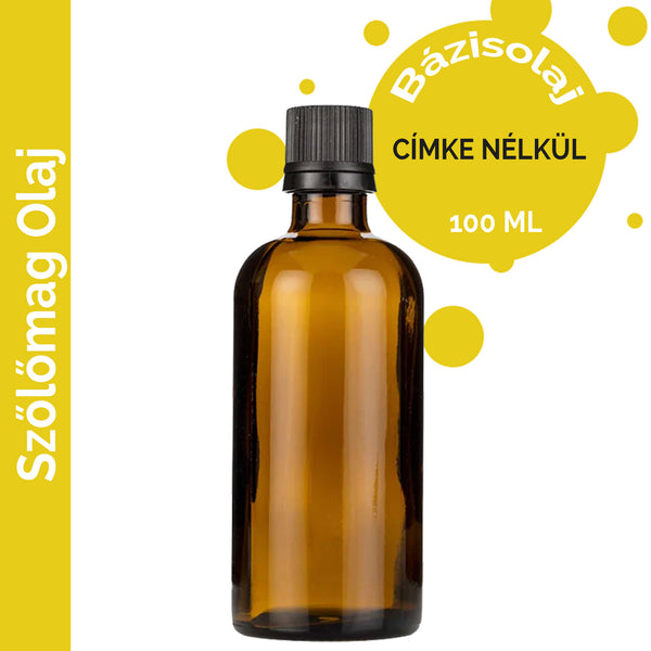 SzőlőmagBázisolaj- 100ml - Címke Nélkül-0