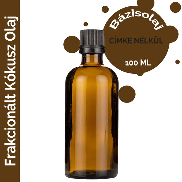 Frakcionált Kókusz Bázisolaj- 100ml - Címke Nélkül-0