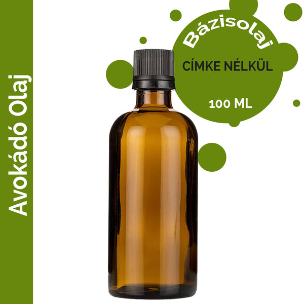 Avokádó Bázisolaj- 100ml - Címke Nélkül-0