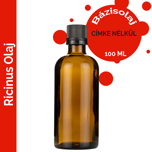 Ricinus Bázisolaj- 100ml - Címke Nélkül-0