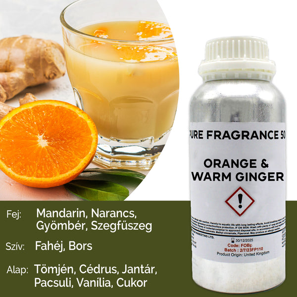 Narancs és Gyömbér Illatolaj- 500ml-0