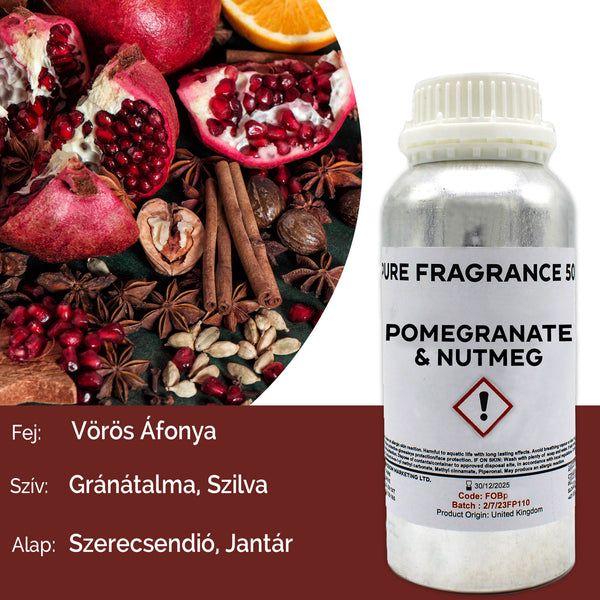 Gránátalma és Szerecsendió Illatolaj- 500ml-0