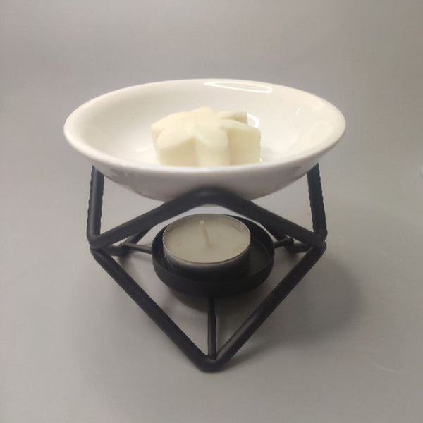 Kerámia és Vas Aromalámpa-Hexagonális Állvány-2