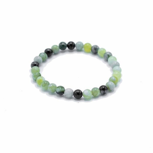 Manifesztációs Drágakő Karkötő - Jade - Gyógyulás-1