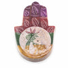 Szappankő Hamsa Füstölő Állvány 9x6cm - Elefánt és Pálma-0