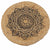 Natúr Tányéralátét - Juta30cm - Mandala-0