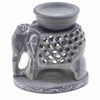 Szappankő Aromalámpa 10.5cm - Álló Elefánt-0