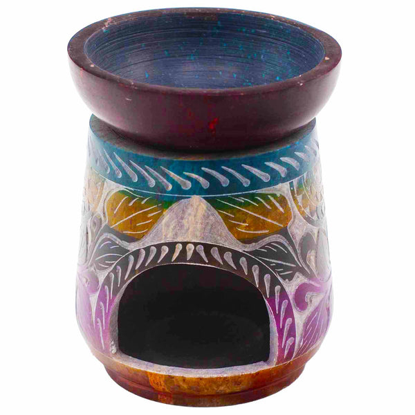 Nagy Szappankő Aromalámpa 13x10cm - Elefánt-Öt Szín-2