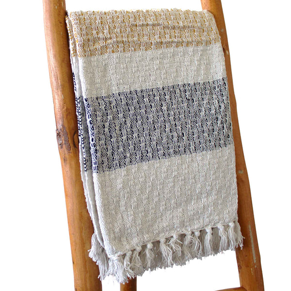 Boho Ágytakaró - Csíkos-0