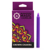 Manifesztációs Gyertyák (12 darab) - Lila - Korona Chakra-0