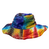 Len és Pamutvászon Boho Kalap - Batik-0