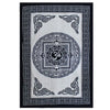 Egyes Pamut Ágytakaró / Falidísz - OM Mandala-0
