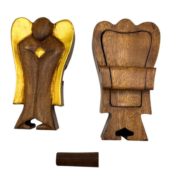 Hati-Hati Angyal Titokdoboz - Öröm - 14cm-2