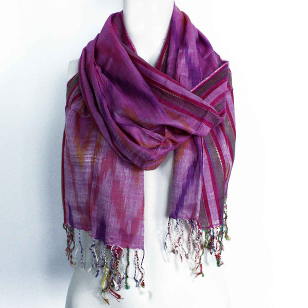 Indiai Boho Sálak - 50x180cm - Vegyes Kék-2