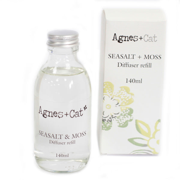 Pálcikás Diffúzor Utántöltő 140ml - Tengeri Só és Moha-0