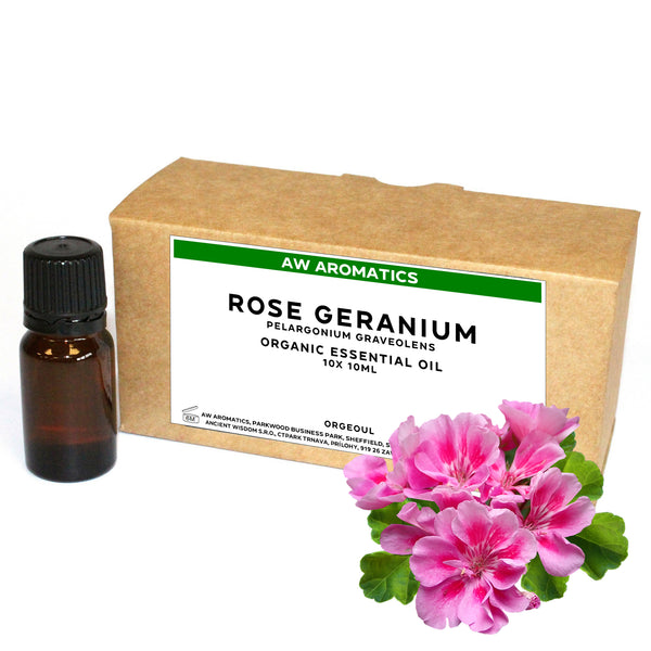 Rózsa Geránium Organikus Illóolaj 10ml-címke nélkül-0