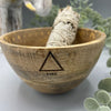 Rituális Fa Tál - Négy Elem- 12x7cm-1