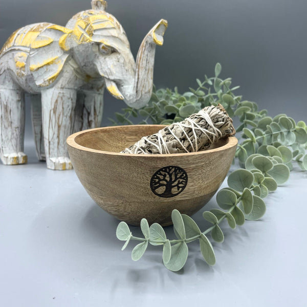 Rituális Fa Tál - Az Élet Fája- 14x7cm-0