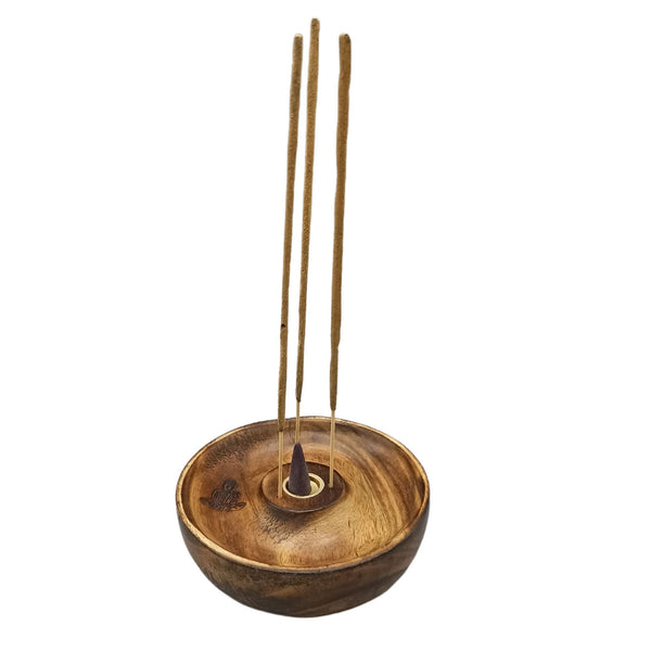 Kerek Fütölőpálcika és Füstölőkúp Állvány - Buddha-3