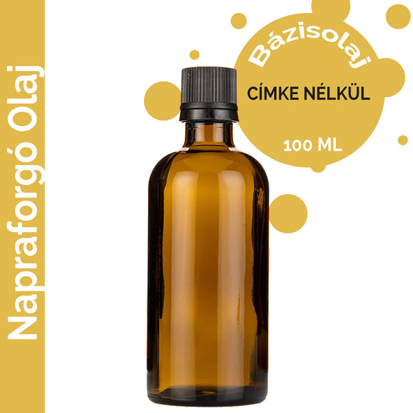 Napraforgó Mag Bázisolaj- 100ml - Címke Nélkül-0
