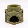 Négyzetes Buddha Aromalámpa - Világos Jade-2