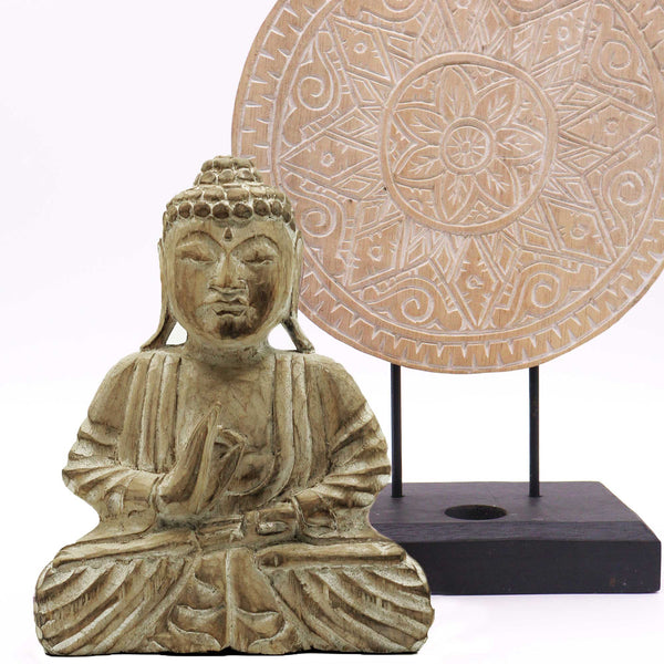 Buddha Feng Shui Együttes - Klasszikus Mandala - Natúr-1