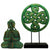 Buddha Feng Shui Együttes - Buddha Csomó - Zöld-0