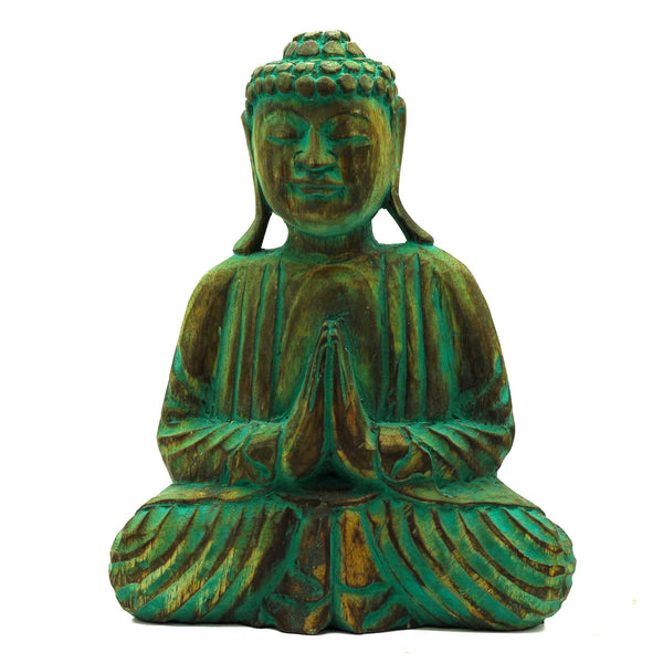 Buddha Feng Shui Együttes - Buddha Csomó - Zöld-3