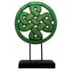 Buddha Feng Shui Együttes - Buddha Csomó - Zöld-4