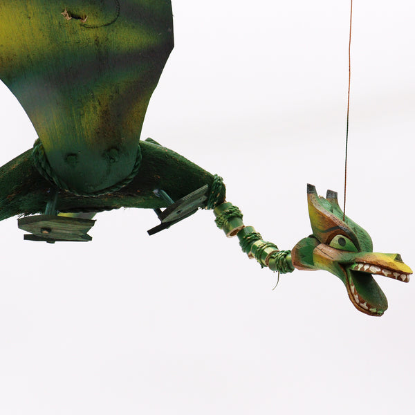 Zöld Repülő Sárkány 37cm-1