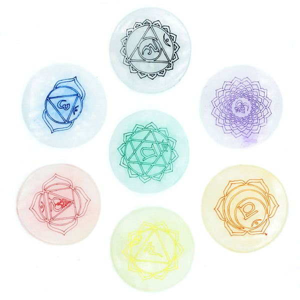 Chakra Szett - 7Energetizáló Alátét-2