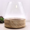Nagy Terrárium Natúr Tung Fával- 17x19cm-0