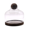 Extra Nagy Terrárium Sötét Tung Fával és Golyóval - 23x23cm-1