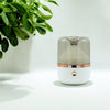Fehér és Bronz Aroma Diffúzor - USB - Színváltós-3