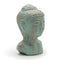 Buddha Fej  - Zöld és Bronz-1
