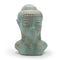 Buddha Fej  - Zöld és Bronz-0