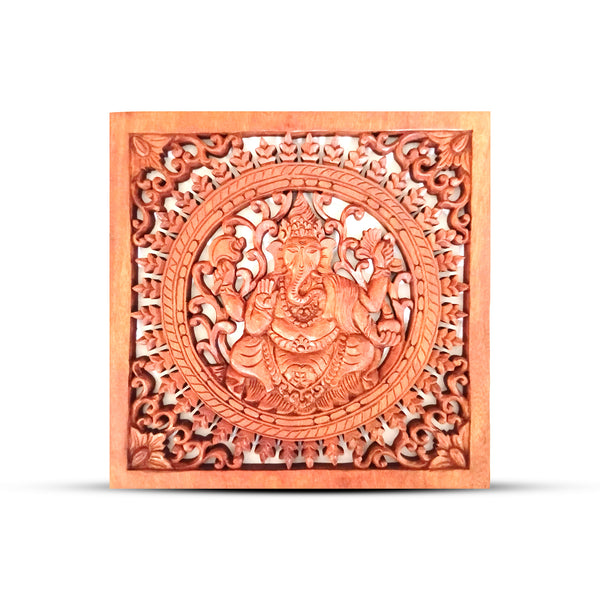 Négyzetes Ganesha Panel 30x30cm-0