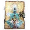 Bőrkötésű Napló - Buddha Hét Chakra (17.5x12.5x3cm)-1