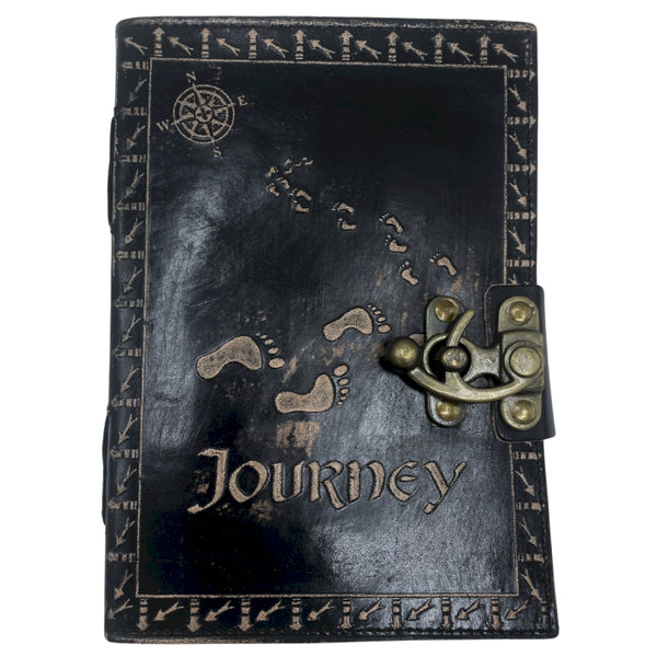 Bőrkötésű Napló -Journey (17.5x12.5x3cm)-1