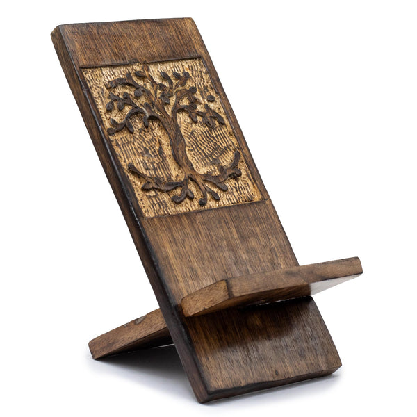 Faragott Telefontartó Állvány- Tree of Life 20x9.5cm-0