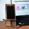Faragott Telefontartó Állvány- Buddha 20x9.5cm-2