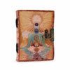 Bőrkötésű Napló - Buddha Hét Chakra (17.5x12.5x3cm)-0