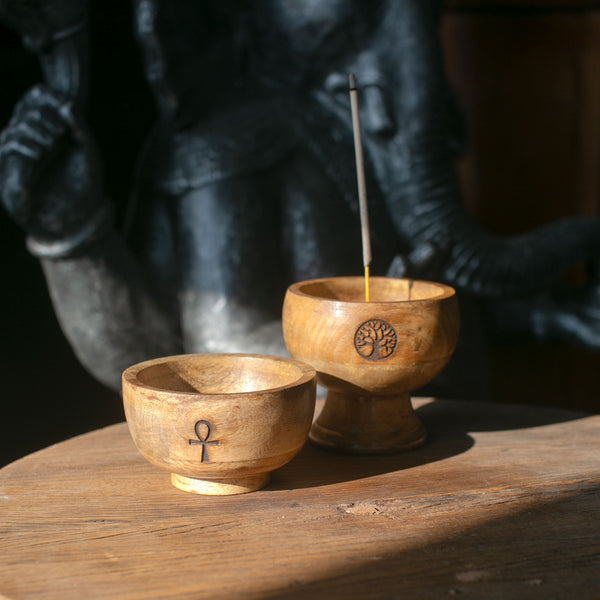 Füstölőállvány-Nagy Tál 11x6.cm - Buddha-3