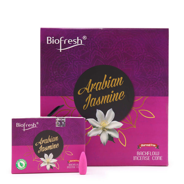 Biofresh Visszaáramló Füstölőkúpok (40 kúp) - Arab Jázmin-0