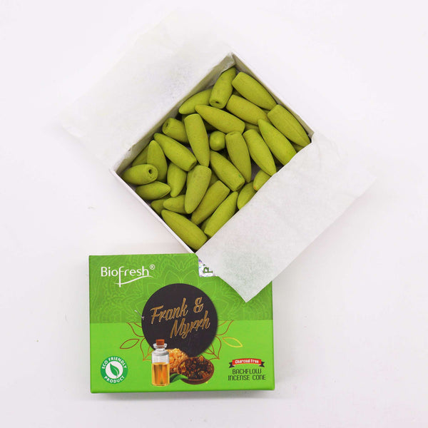 Biofresh Visszaáramló Füstölőkúpok (40 kúp) - Tömjén és Mirha-1
