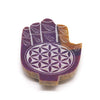 Szappankő Közepes Hamsa Füstölő Állvány 13x9cm - Élet Virága-0