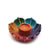 Szappankő Kicsi Lótusz Virág Füstölő Állvány 7.5x2.5cm - Chakra Színek-0