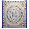 Ágytakaró / Falidísz- Elefánt Mandala - Kék-0